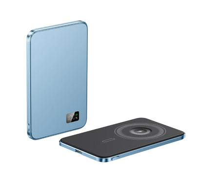 Wireless Magnetic Power Bank 10000mAh External Battery Mini PowerBank with Digital for Magsafe IPhone 15 14 13 12 11 Poverbank