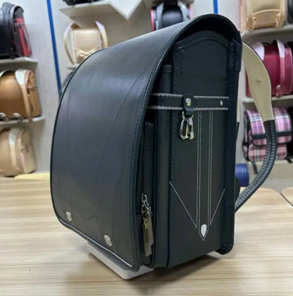 Japanese Randoseru Backpack  Elementary School Bookbags for girls Japan PU Leather Japan School Bag For Boys School Backpack Bag