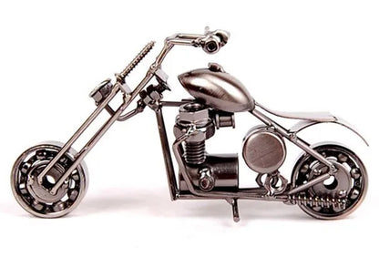 Metal Iron Motorcycle Model Special Promotion Iron Ornaments Handmade Crafts Gifts Multiple Options Available