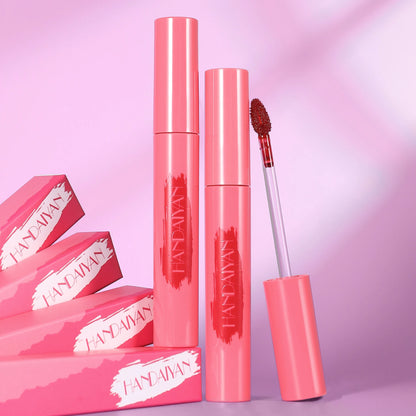 Handaiyan Lip Gloss Longlasting Lip Liner Brown Lipstick Liquid Matte Waterproof Lipgloss Lip Stain Tint Glaze Makeup