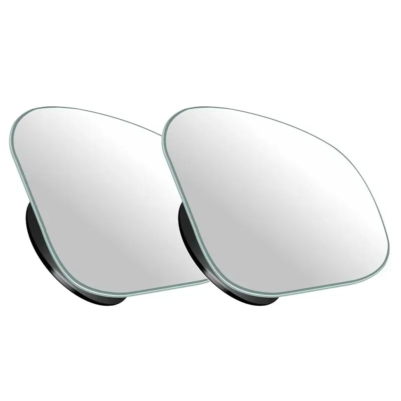 Car Mirror Wide Angle Car Blind Spot Mirrors 360° Adjustable Auxiliary Rearview Mirrors HD Frameless Small Round Mirror