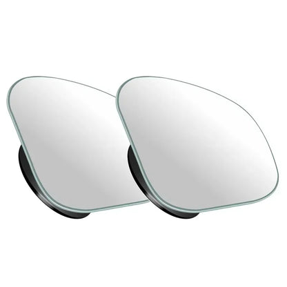 Car Mirror Wide Angle Car Blind Spot Mirrors 360° Adjustable Auxiliary Rearview Mirrors HD Frameless Small Round Mirror