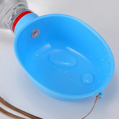 Dog Drink Water Portable Travel Pet Drinker Leak Proof Dog Bowl Food Cat Fountain Outdoor Walking Drinking Bottle Dogs Feeder