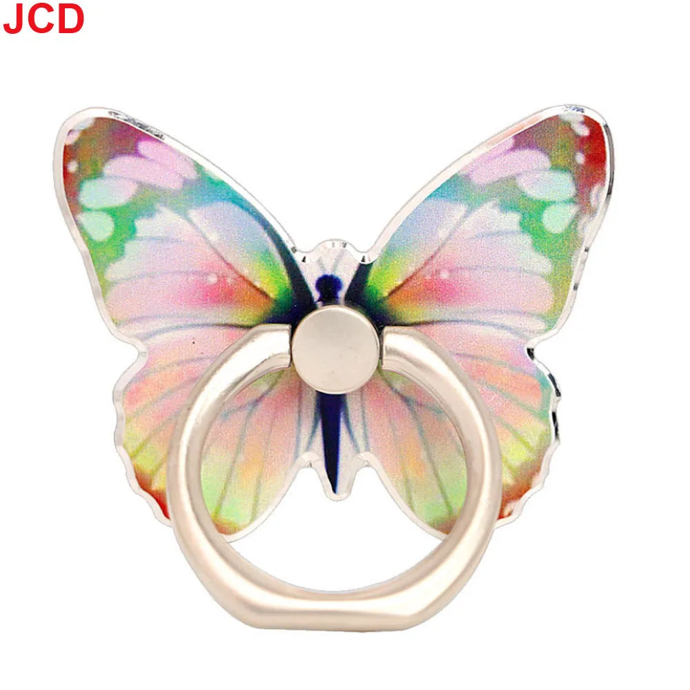JCD 1pc Luxury Universal Beautiful Butterfly Mobile Phone Handle Holder Suitable Mobile Phone Ring Holder Mobile Phone Holder
