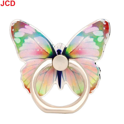 JCD 1pc Luxury Universal Beautiful Butterfly Mobile Phone Handle Holder Suitable Mobile Phone Ring Holder Mobile Phone Holder
