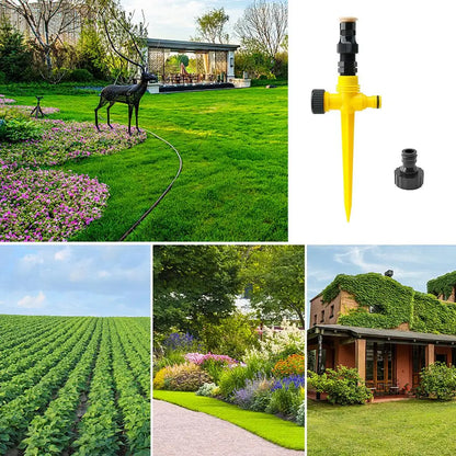 Garden Sprinkler 360° Rotation Irrigation Watering System Automatic Agriculture Lawn Farm Greenhouse Plant Watering Sprinkler