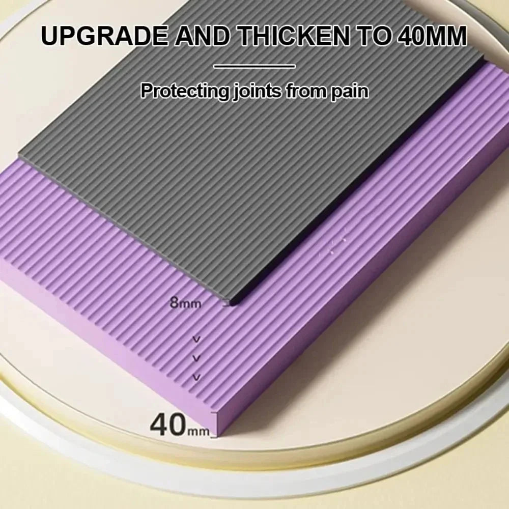 4cm Thick Yoga Mat Anti-skid Sports Fitness Mat EVA Comfort Foam yoga matt for Exercise, Yoga, and Pilates Gymnastics mat