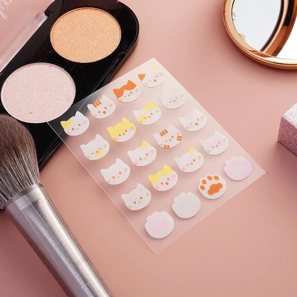 20 Counts Hydrocolloid Acne Pimple Patches Face Party Decoration Self-adhesive Sticker Face Sticker Tattoo Makeup W6O9