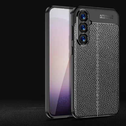 For Cover Samsung Galaxy S24 Case Samsung S24 S 24 Plus Ultra Capas New Shockproof TPU Phone Bumper Leather Fundas Samsung S24