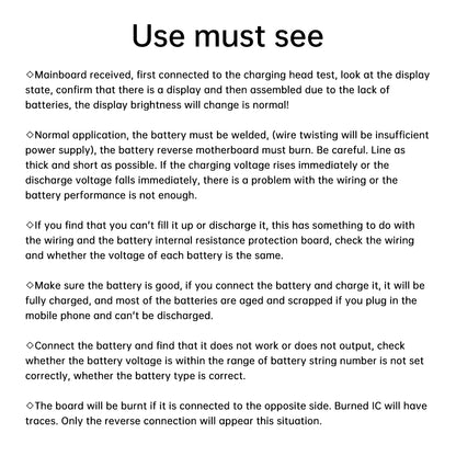 100W PD QC Power Bank Bidirectional Fast Charging Mobile Power Module DIY Power Bank 2-6S Lithium Battery Protection Motherboard