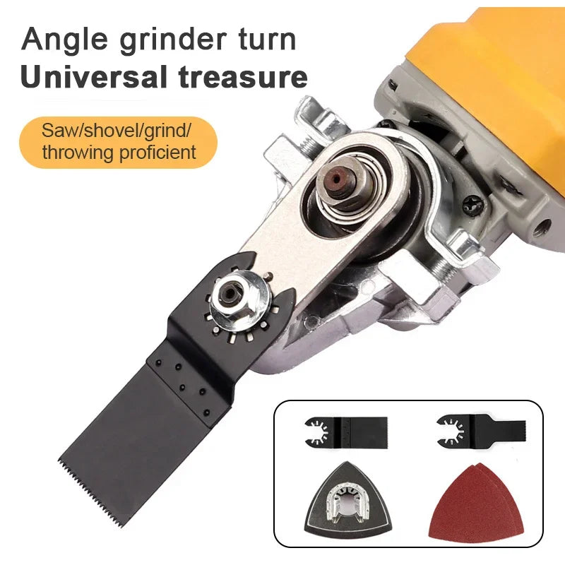 Professional Angle Grinder Changed To Universal Treasure Multifunctional Tools of Cutting Polishing Shovelling Cleaning
