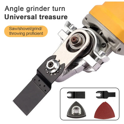Professional Angle Grinder Changed To Universal Treasure Multifunctional Tools of Cutting Polishing Shovelling Cleaning
