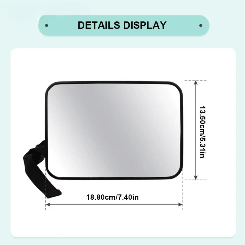 Car Rearview Mirror Baby Mirrors for Safety Interior Mirror Universal Car Seat Headrest Mirror Monitor Child Baby Safety Driving