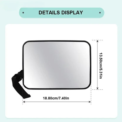 Car Rearview Mirror Baby Mirrors for Safety Interior Mirror Universal Car Seat Headrest Mirror Monitor Child Baby Safety Driving