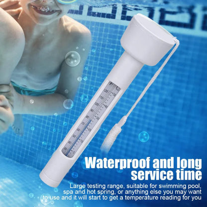 New  Portable swimming pool floating thermometer Bathtub fish pond thermometer Special thermometer measuring pool accessories