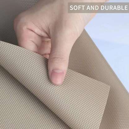 Non-Slip Shelf Liners for Kitchen Cabinets - EVA Drawer Liner Non-Adhesive, Waterproof Refrigerator Mats, Cupboard Protector