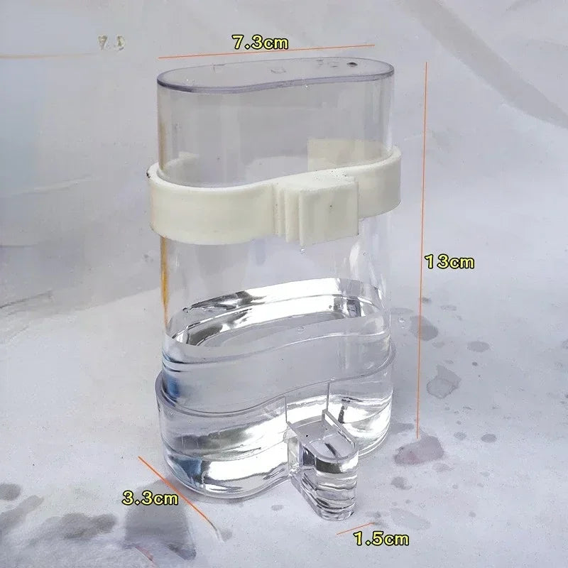 Bird Water Feeder Automatic Bird Waterer Food Feeder Dispenser for Parrot Parakeet Cockatiel Lovebird Cage Accessories