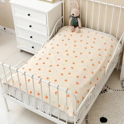 120*90CM Infant Change Diaper Pad Cover Washable Newborn Bed Nappy Mattress Crib Sheet Waterproof Baby Urine Mat Cotton Reusable