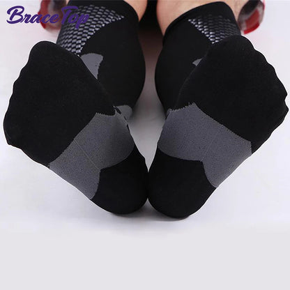 BraceTop 1 Pair Sports Stockings Compression Golf Sport Socks Medical Nursing Stockings Prevent Varicose Veins Socks Rugby Socks