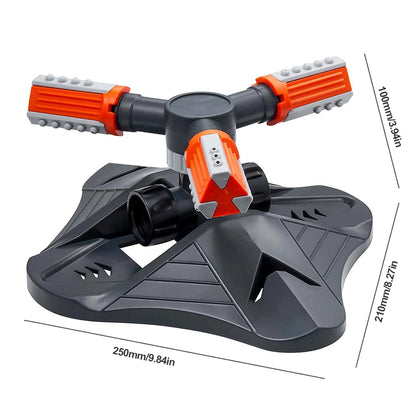 Upgrade Garden Sprinkler Automatic 360 Degree Rotating Irrigation Grass Water Sprinkler System Agriculture Irrigation Tool