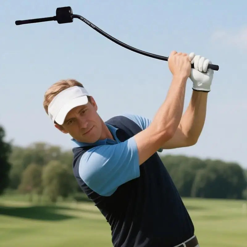 Golf Swing Trainer Portable Professional Golf Swing Aid Sports Supplies Training Equipment For Indoor Outdoor Course Home