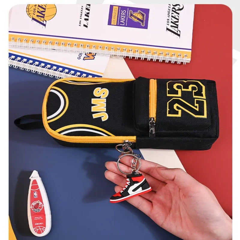 Star Pencil Case Ins Wind Large Capacity Student Stationery Bag Pencil Bag Student Stationery Gift