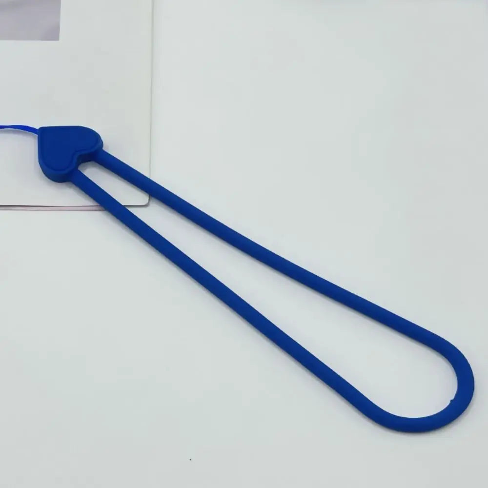 Silicone Wrist Hand Strap Phone Lanyard Short Rope Mobile Phone Strap Phone Charms Pendant Phone Hanging Rope For Mobile Phone