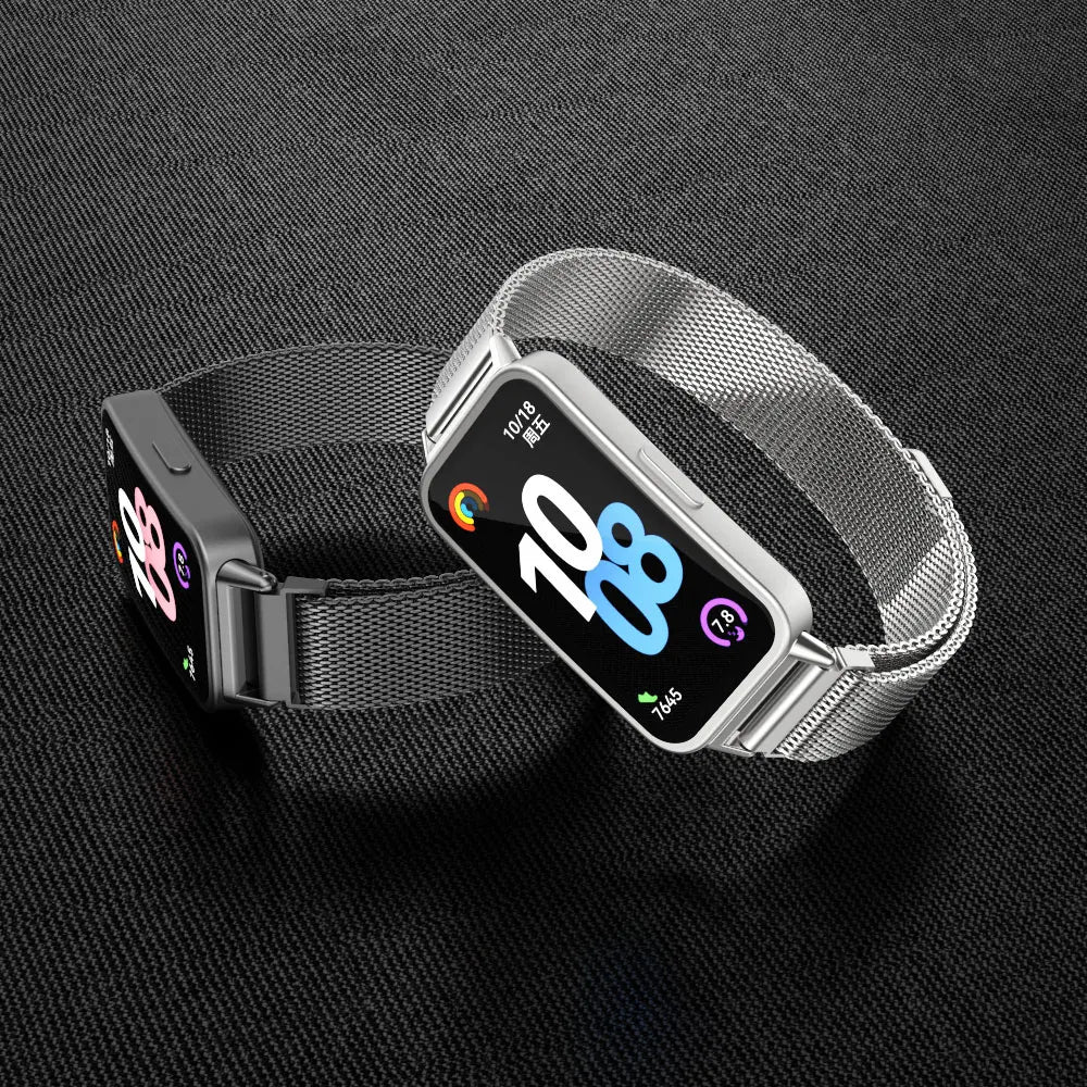 Metal Strap For Huawei Band 10 Stainless Steel WatchBand for Huawei Band 9 Wristband for Huawei Band 8 Replacement Accessories