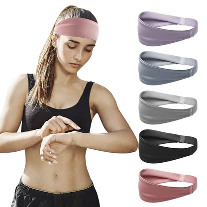 Sports sweat-absorbent headband, running, fitness forehead protector, headband, headband, new basketball men's and women's sprin
