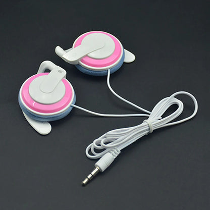 Fashionable Q50 Simple Ear Hook Headset Game Headset Music Headset Running Sports Wired Headset for MP3 4 Phone Computers