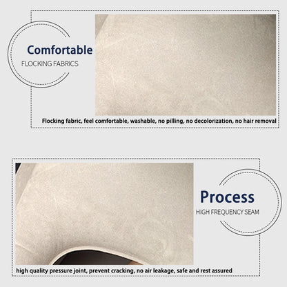 Inflatable Travel Neck Air Pillow Headrest Support Cushion Soft Sleep Pillows for Airplane Sleeping Car Train Office Home 바디필로우