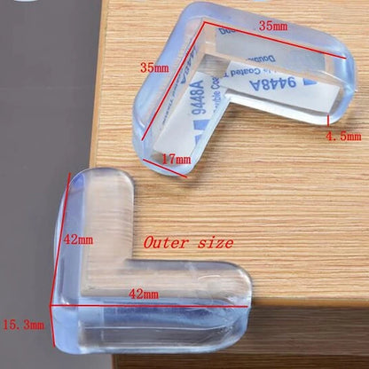 4pcs/set Table Corner Protector Guards for Baby Kids Safety Furniture Teapoy Table Conner Edge Cover Pad Protection Shield