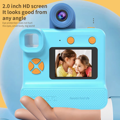 Kids Instant Camera Print Camera For Children Camera 1080P HD Digital Camera Photo Paper Child Toy Camera For Christmas Gift