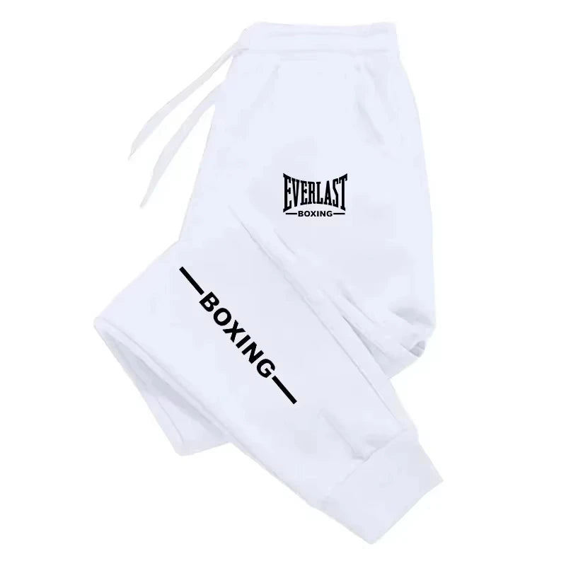 Autumn Everlast printed jogging pants men's sports pants men's sports pants men's brushed sports pants gym women's winter pants