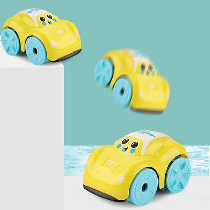 Baby Bath Toys Children Bathing Cute Swimming duck Water Playing Toys Clockwork Car Cartoon Vehicle Baby Bath Toy for Kids Gift