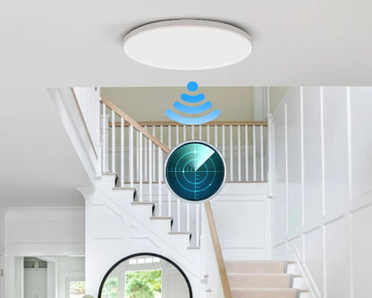 Large Smart Sensor Lights Led Ceiling Lamp with Motion Sensor Household Fixture Waterproof Bathroom Lamp Radar Sensor LED Lustre