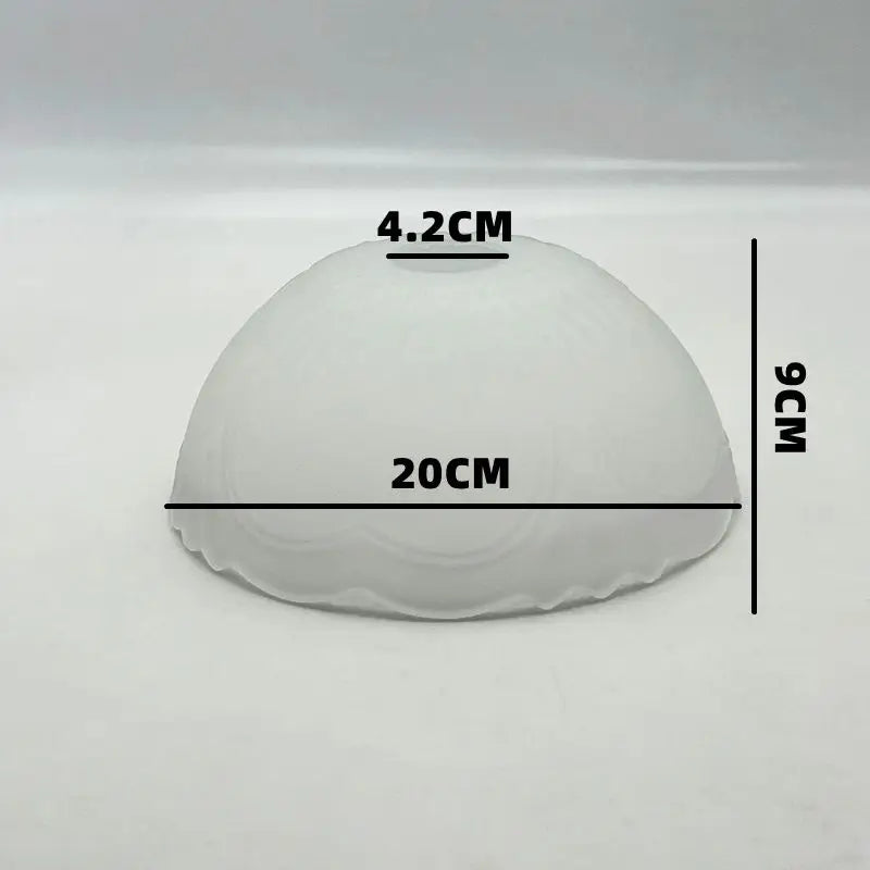 Rose-shaped Frosted Glass Lampshades can Replace Decorative Chandelier Wall Lamp Lampshades