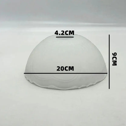 Rose-shaped Frosted Glass Lampshades can Replace Decorative Chandelier Wall Lamp Lampshades