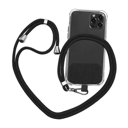 150cm Universal Adjustable Phone Lanyard Strap Mobile Phone Hanging Rope Neck Straps Anti-lost Lanyards Cell Phone Accessories