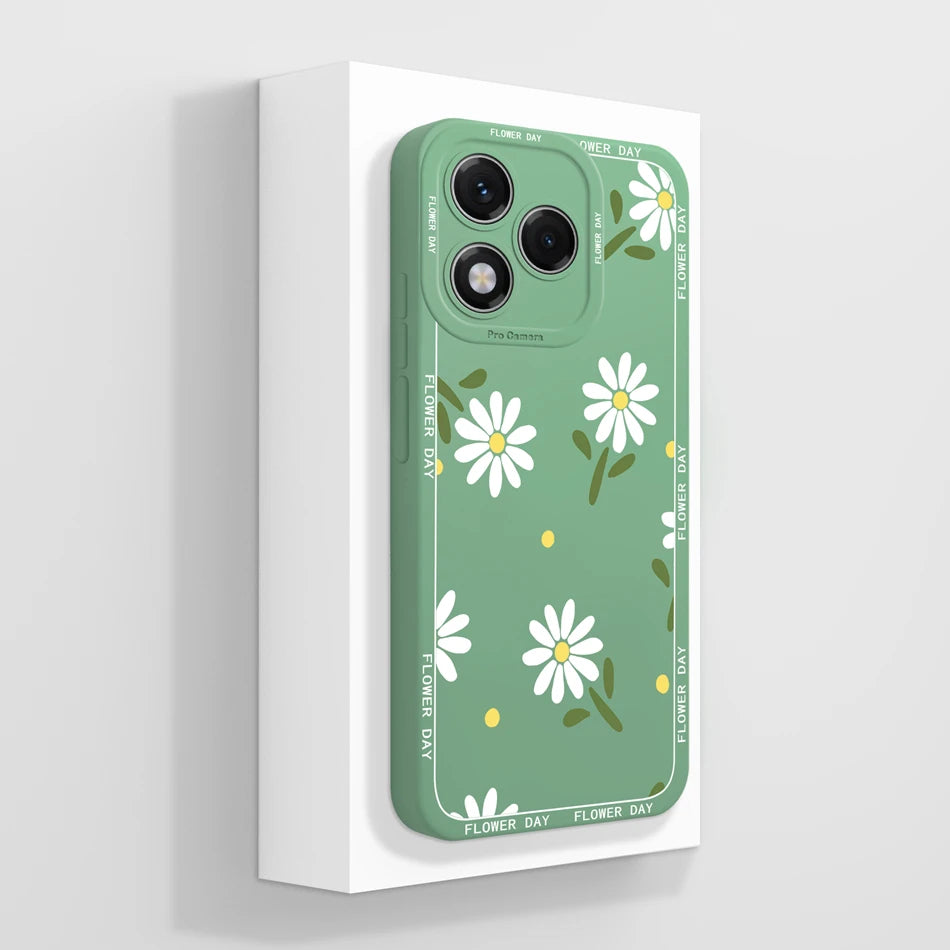 For Honor 400 Lite Case Simple Butterfly Soft Liquid Silicone Full Protection Back Cover For Honor 400Lite 5G Phone Protectors