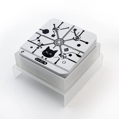 Smart Automatic Pet Feeder With RFID Sensor, Elevated Base, and 650ml Capacity for Wet & Dry Food