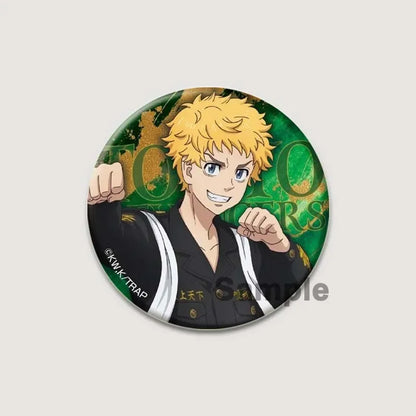 Fashion Accessories Anime Tokyo Revengers Brooches Backpack Clothes Accessories Decor Lapel Pin Badge for Fan's Collection Gift