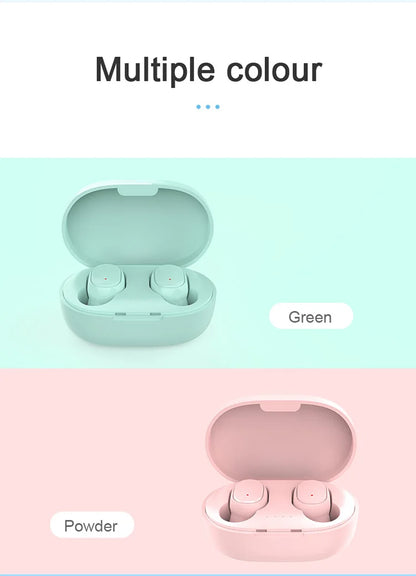 TWS Bluetooth Headphone Wireless Earphone Stereo Headset sportEarbuds microphone with charging box forsmartphone