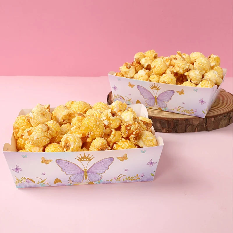 Butterfly Party Snack Tray Butterfly Birthday Party Decoration Kids Girls Birthday Party Supplies Baby Shower Party Decoration