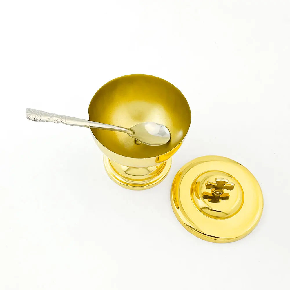 Mass Supplies Holy Water Cups Gold-plated Worship Supplies Church Decorations Church Memorabilia Religious Memorabilia