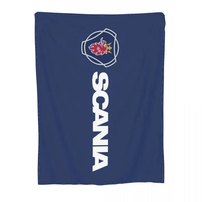 Sweden Saabs Scanias Blankets Fleece Winter Portable Lightweight Thin Throw Blanket for Bedding Travel Bedspread