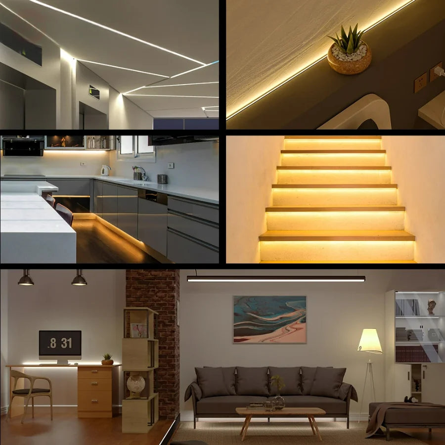 5V USB LED Strip Light with Switch Decoration Waterproof Tape for House Room Backlight 1M 2M 3M 5M Ribbon