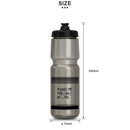 RIDERACE Bicycle Water Bottle 750ML PP5 Plastic For Outdoor Running Climbing Sports Squeeze Mug Cycling Kettle Portable Bike Cup