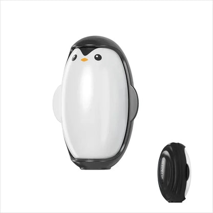 Penguin Lint Remover Reusable Portable Roller for Clothes Pet Hair Remover Washable Dust Removal Hairs Sticky Portable Gel Lint