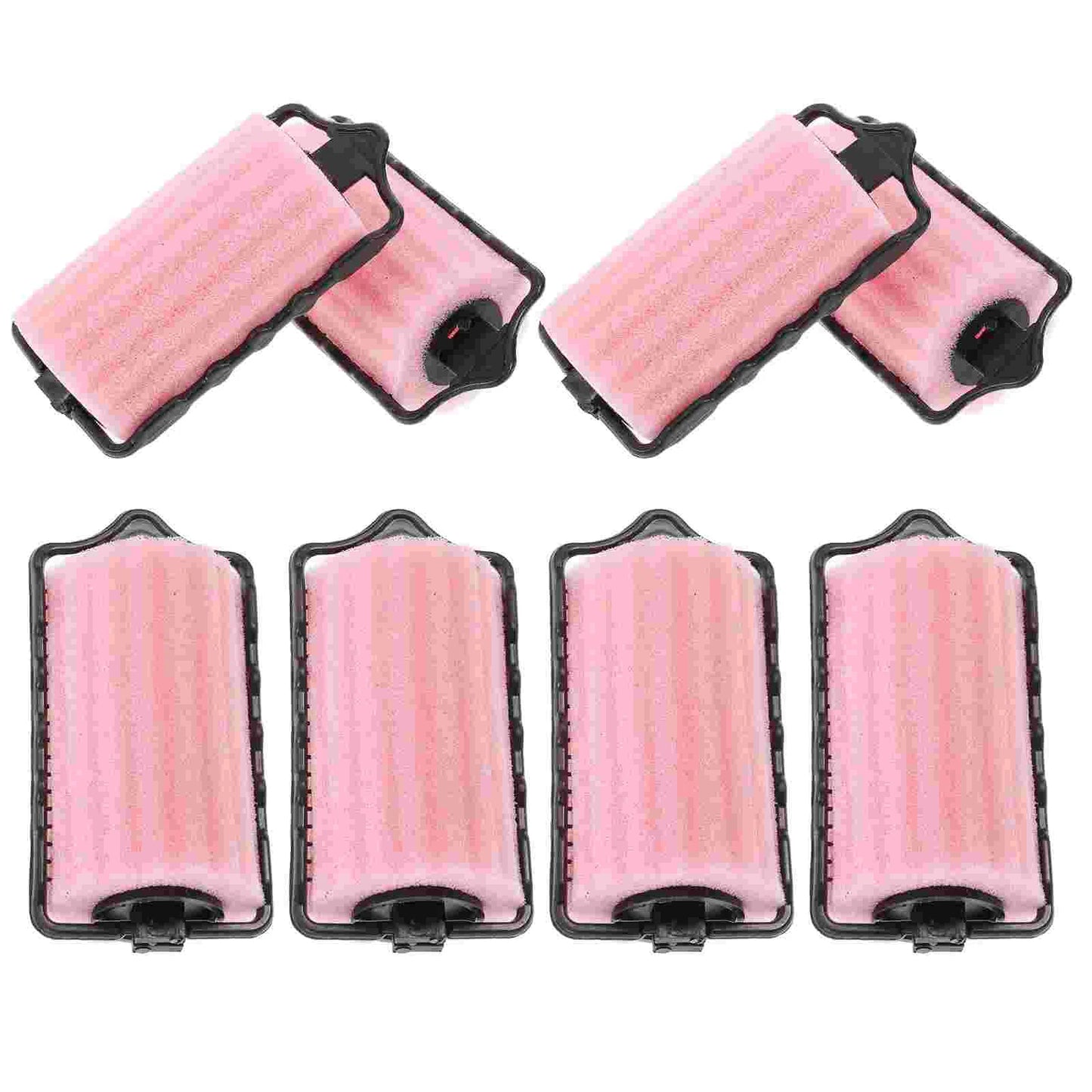 8 Pcs Soft Sponge Hair Curlers Foam Rollers For Volume Self Holding Sleep Perm Curlers Hair Tools Hair Rollers